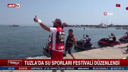 Tuzla'da su sporları festivali düzenlendi