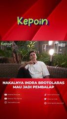 NAKAL INDRA BROTO SEMPAT MAU JADI PEMBALAP!