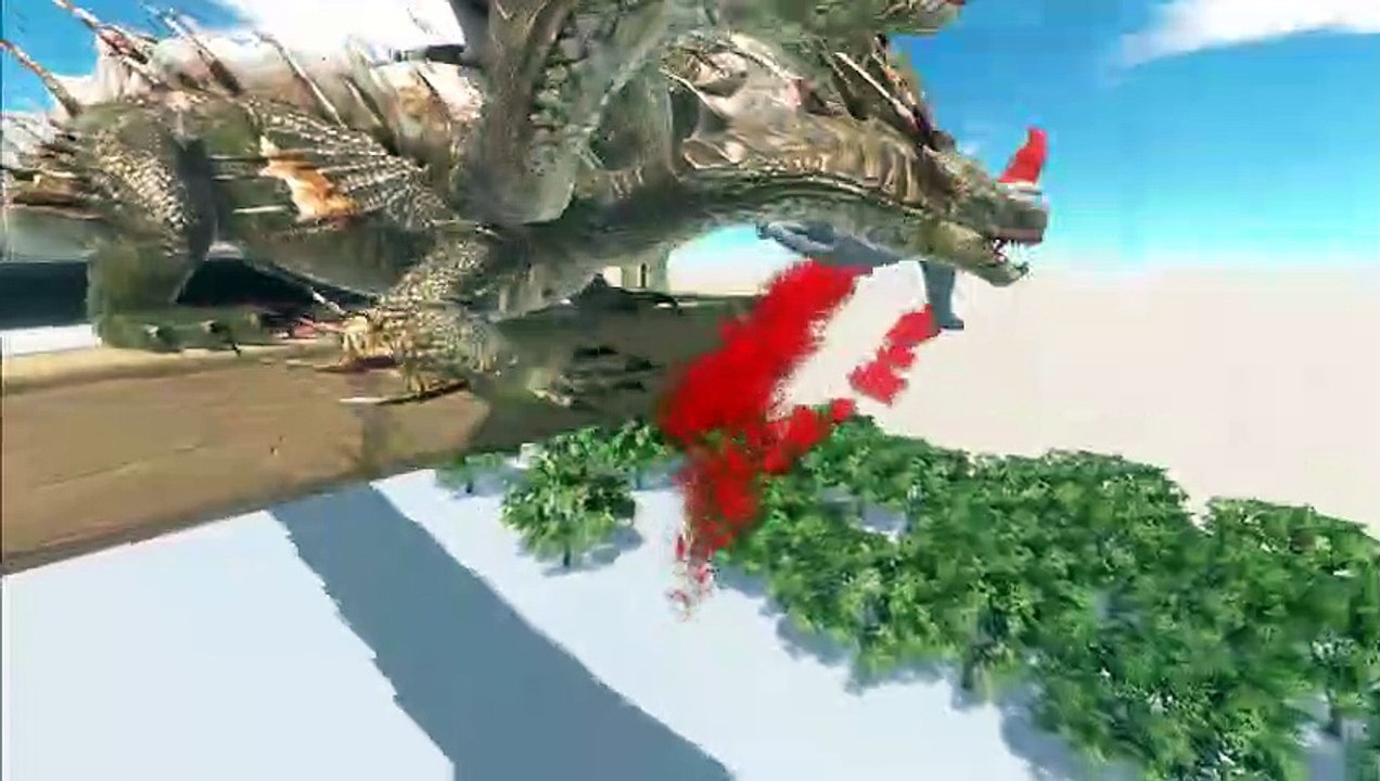 Dino Bomb Challenge   Who Can Survive - Animal Revolt Battle Simulator