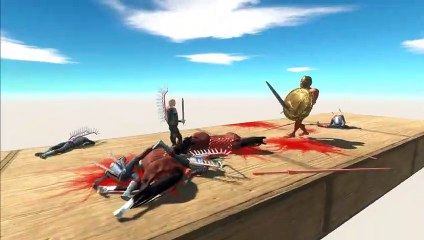 Achilles vs Army of Units - Animal Revolt Battle Simulator