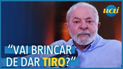 Lula: decreto de Bolsonaro era para agradar o crime organizado