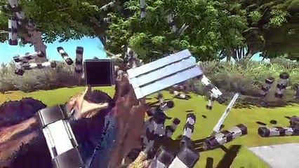 [ Dangerous Forest ] Run Away from Hungry Spinosaurus - Animal Revolt Battle Simulator