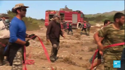 La Grèce toujours écrasée sous une chaleur caniculaire, aux prises avec des incendies