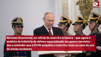 ‘Veríamos o colapso da Rússia’, diz ex-oficial britânico sobre uso de armamento nuclear por Putin