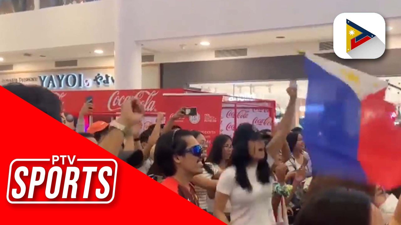 Local supporters ng Filipinas, nakiisa sa selebrasyon ng unang FIFA World Cup win ng Filipinas