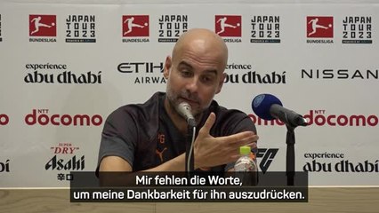 Guardiola: "Sieben unglaubliche Jahre" mit Gündogan