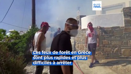 "Les méga-incendies ne peuvent être contenus"