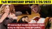 CBS Young And The Restless Spoilers Wednesday 7-26-2023 - Phyllis Harm Audra for