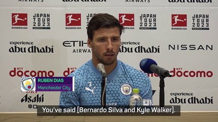 Dias says Man City squad want Bernardo and Walker to stay