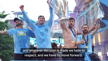 Dias says Man City squad want Bernardo and Walker to stay