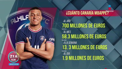 Mbappé recibe tentadora oferta del futbol de Arabia Saudita