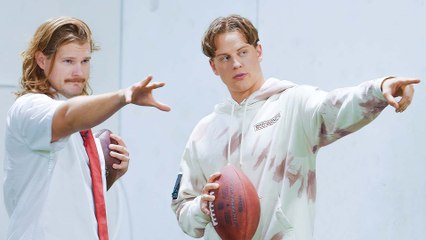 Joe Burrow Tells Caleb Pressley the Key to Success