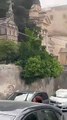 Un incendio è divampato nel cimitero di Santa Maria di Gesù a Palermo