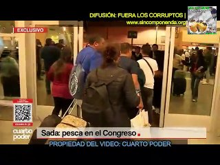 CONGRESISTAS COIMEADOS POR SADA GORAY PARA OBTENER LEYES A SU FAVOR