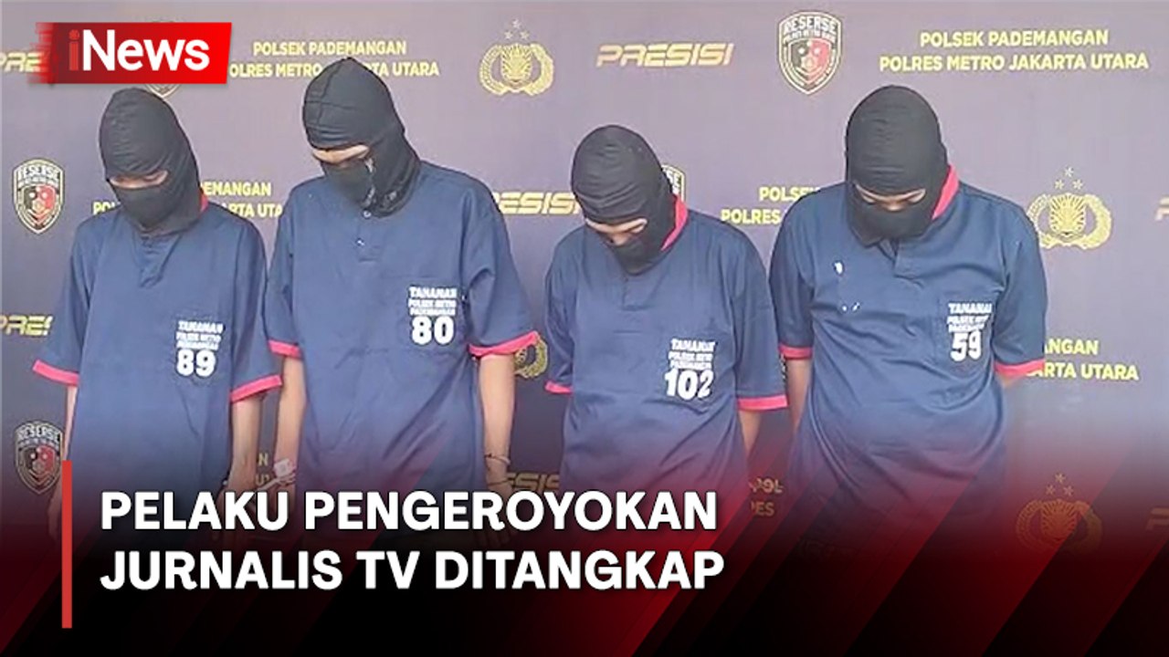 6 Pelaku Pengeroyokan Jurnalis TV Ditangkap Polisi, Dua di Antaranya Masih di Bawah Umur