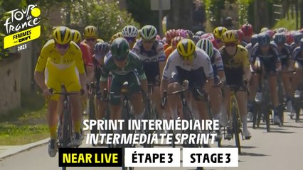 Intermediate sprint - Stage 3 - Tour de France Femmes avec Zwift 2023