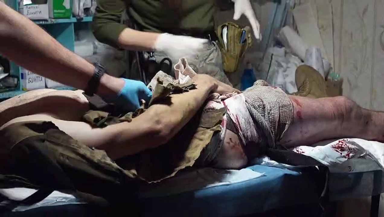 Blut, Angst und Wut: Im Feldlazarett von Bachmut