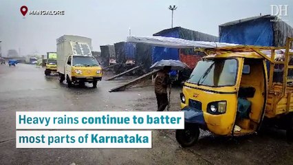 Karnataka rains | One-year-old child dies after wall collapses; 4 districts on high alert