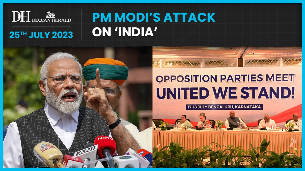 PM Modi compares Opposition front 'INDIA' to Indian Mujahideen, East India Company