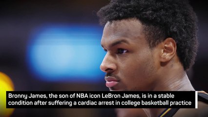 Breaking News - Bronny James in stable condition after cardiac arrest