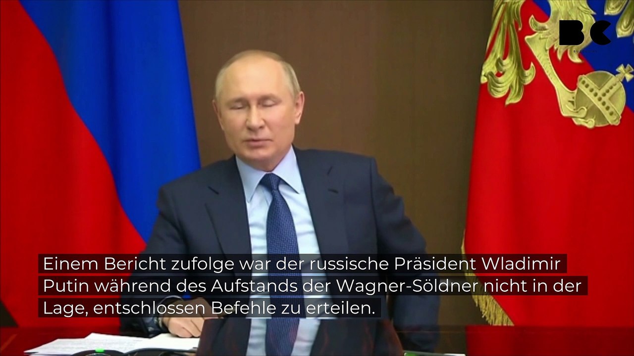 Bericht: Putin war während Wagner-Aufstand 