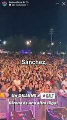 Clam multitudinari en un concert de Buhos a Salt