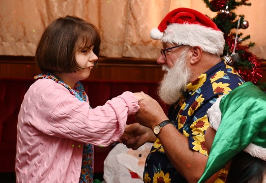 Charity hosts Santa in July event