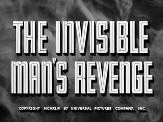 La Vengeance de l'homme invisible Bande-annonce (DE)