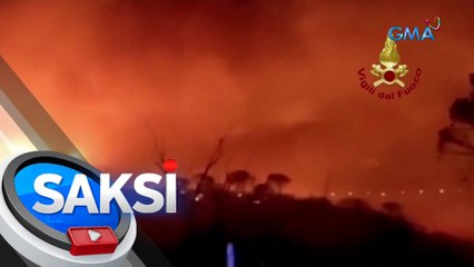 Malakas na ulan at wildfire, sabay na nanalasa sa Italy; 2 patay | Saksi