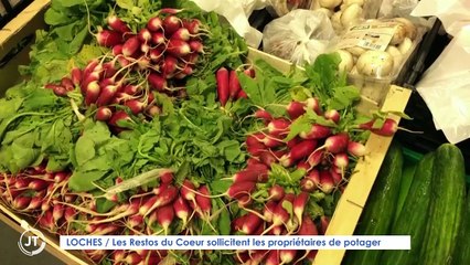 LOCHES / Les Restos du Coeur sollicitent les propriétaires de potager