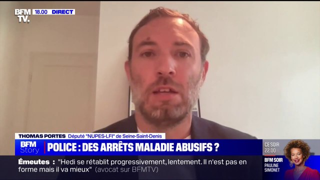 Thomas Portes (LFI): Si Gérald Darmanin était au courant de la prise de position du DGPN dans la presse et qu'il a laissé faire, [il] doit être démissionné de ses fonctions