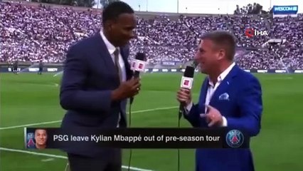 Eski kaleci ve futbol yorumcusu Shaka Hislop canlı yayında bayıldı