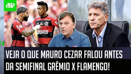 "Eu TENHO QUASE CERTEZA disso! O Renato Gaúcho contra o Flamengo..." Mauro Cezar FALA sobre o Grêmio