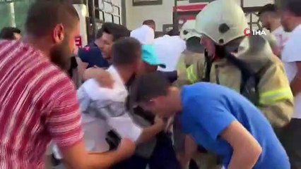 Beylikdüzü'nde yaşlı bakımevinde yangın