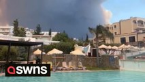 Family's horror Rhodes holiday after wildfires forced them to flee without money, passports or family    heart 1