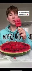 Faire de sa pastèque une glace 