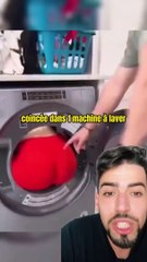 Elle s’est retrouvée coincée dans une machine laver !