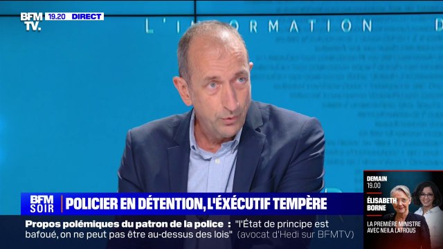 Policier en garde à vue à Marseille: Un certain nombre de fonctionnaires se disent «demain, ça pourrait m'arriver» , explique Thierry Clair (secrétaire général UNSA Police)