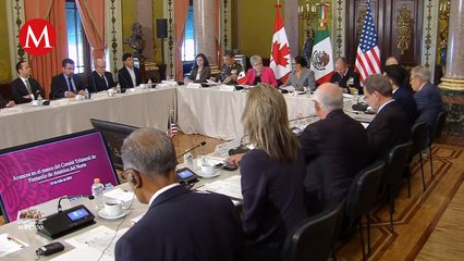 Avances en el marco del Comité Trilateral de Fentanilo de América del Norte, en Palacio Nacional