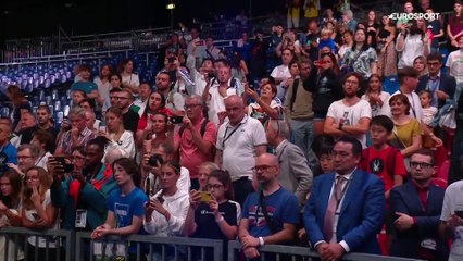 Après l'effort, le réconfort : la première Marseillaise des Mondiaux pour Candassamy