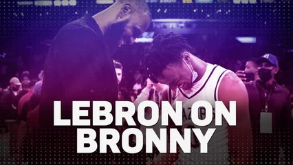 LeBron on Bronny: the James family's NBA dream