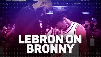 LeBron on Bronny: the James family's NBA dream