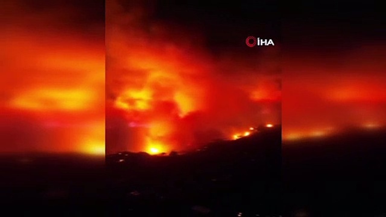 Yunanistan'ın Rodos Adasında Yangınlar Kontrol...