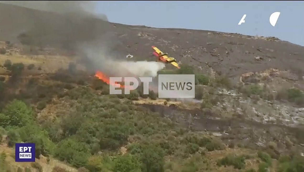 Griechisches Löschflugzeug abgestürzt