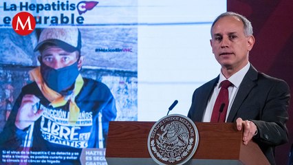 "Hepatitis se asocia al uso de drogas", dice Hugo López-Gatell
