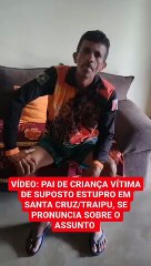 Pai denuncia que menina de 8 anos foi estuprada por idoso em Traipu