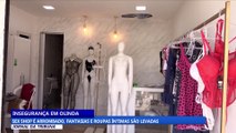 Sex Shop é arrombado, fantasias e roupas íntimas são levadas