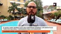 El hotel Saint George tuvo una temporada invernal con gran flujo turístico nacional y novedades para los huéspedes