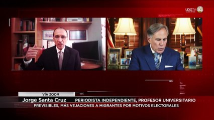 Previsibles, más vejaciones a migrantes por motivos electorales: Jorge Santa Cruz