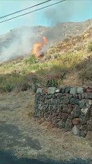 Conato de incendio en el pueblo santacrucero de San Andrés